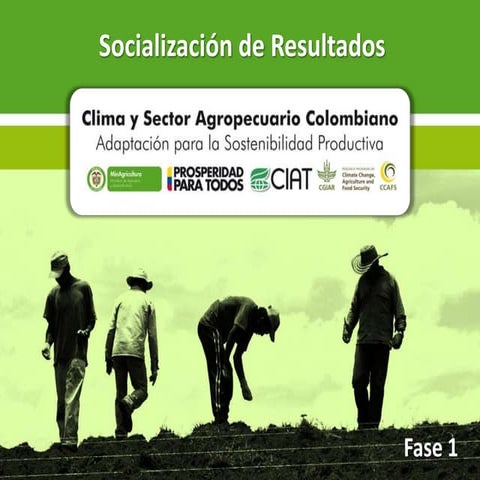 Clima y Sector Agropecuario en Colombia: Evento Cierre 2014