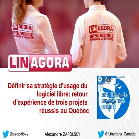 Présentation Schéma Directeur Open Source au S2LQ 2015