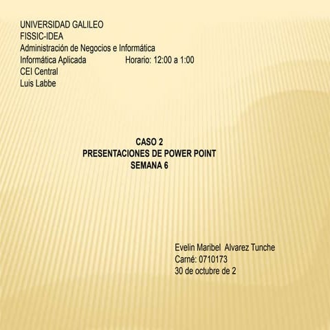 Examen parcial ana lucia | PDF