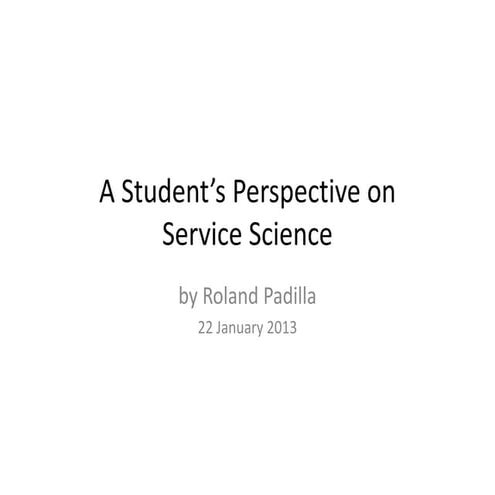 Sustainability through Service | PDF