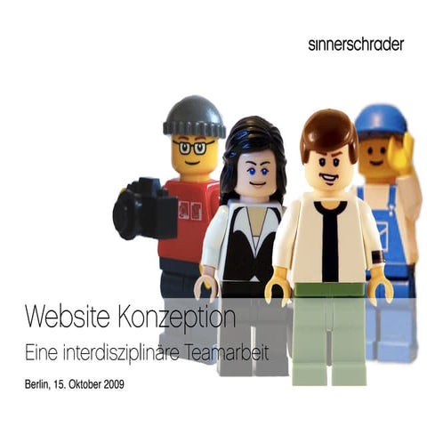Website Konzeption - Eine interdisziplinäre Teamarbeit