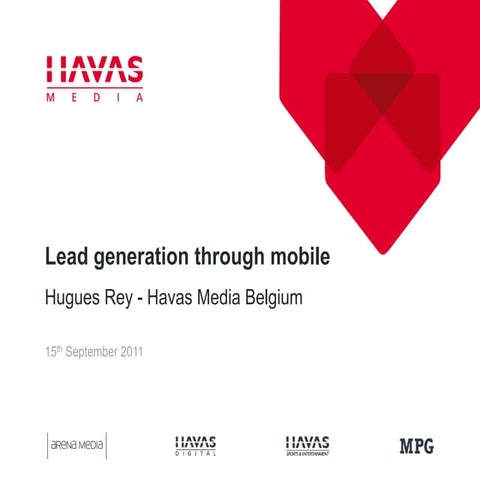 Generate Lead Through Mobile 