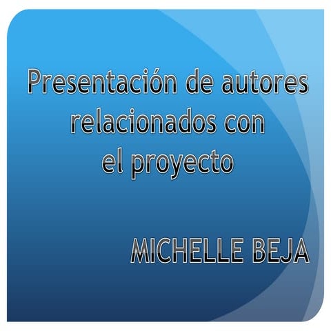 Pres autores relaciondos cancer