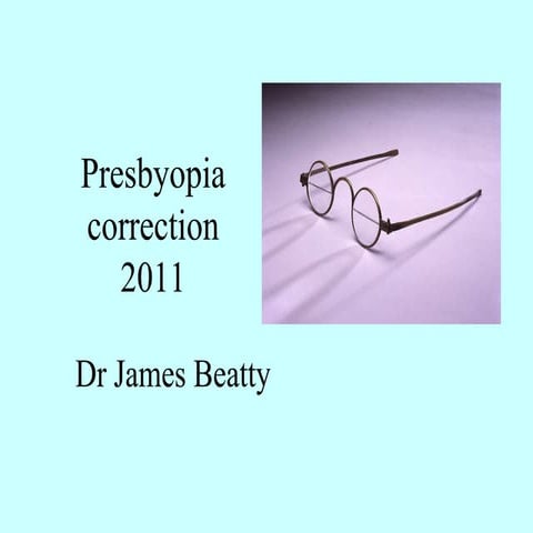 Presbyopia