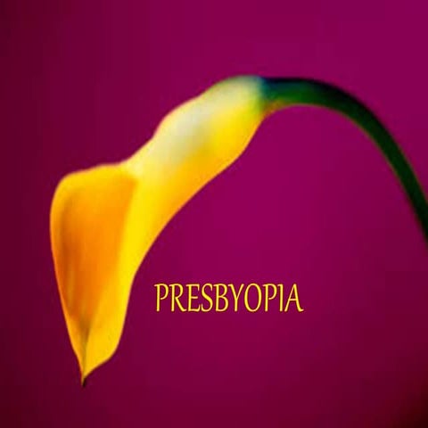 Presbyopia