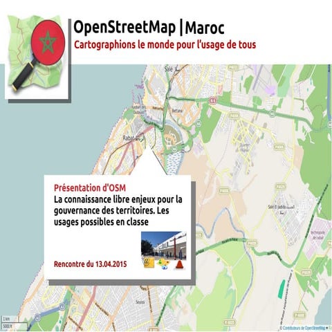 OpenstreetMap, les territoires, la cartographie, en classe.