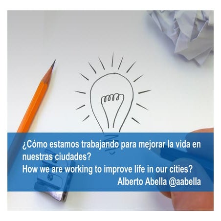 How are we working to improve life in our cities?