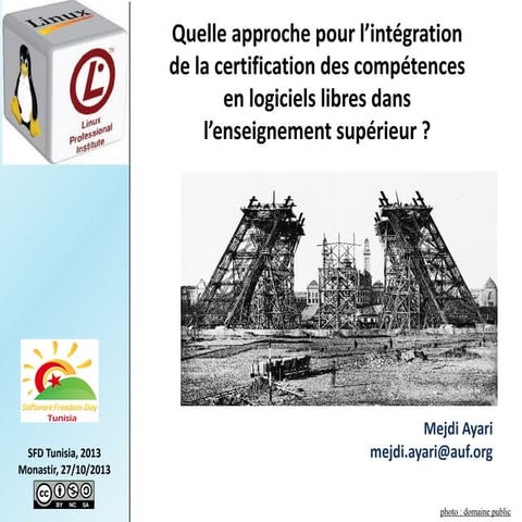 Quelle approche pour l’intégration de la certification des compétences en log...