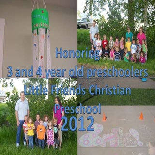 Preschool graduation 2012