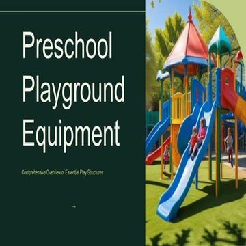 Preschool Playground Equipment|Allplay Doesitall|pdf | PDF