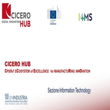 INDUSTRIA 4.0 - Il trasferimento tecnologico attraverso i Digital Innovation ...