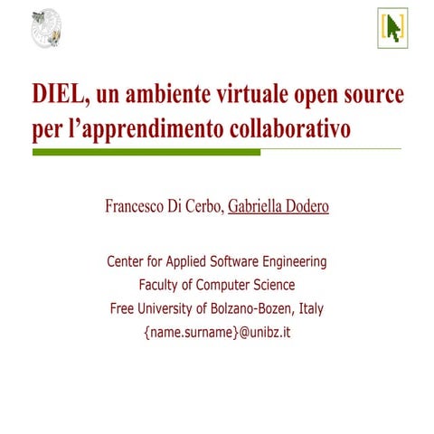 Presentazione CNR genova mar2011