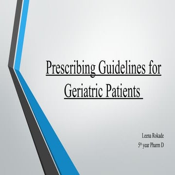 Prescribing Guidelines for Geriatric Patients.pptx
