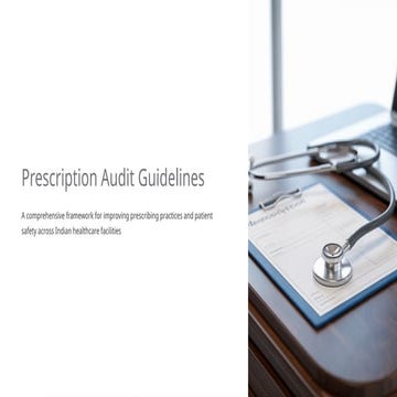 Prescription-Audit-Guideline by Government of India health ministry .pptx