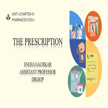 " The Prescription " - Sneha Gaurkar .pdf