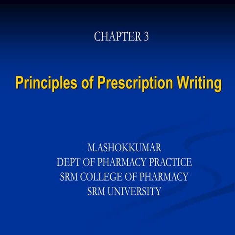 Prescription1 which to be used for periodo