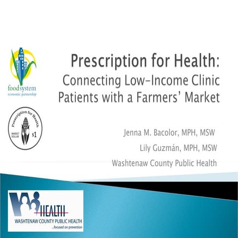 Prescription For Health Fsep 6 18 09