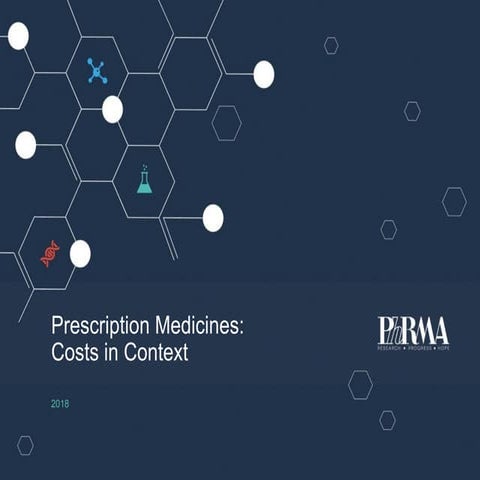 Prescription Medicines - Costs in Context - August 2018