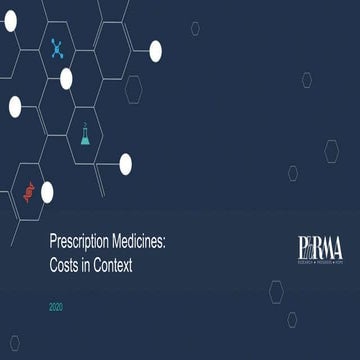 Prescription Medicines Costs in Context May 2020