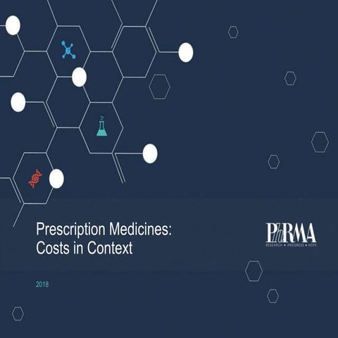 Prescription Medicines - Costs in Context - September 2018