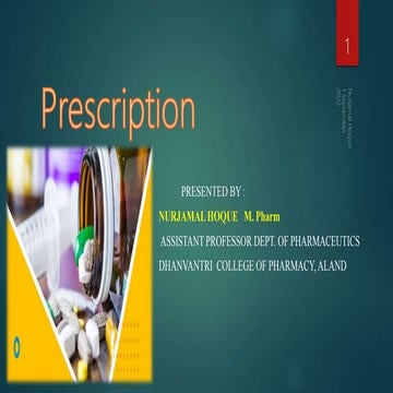 Prescription