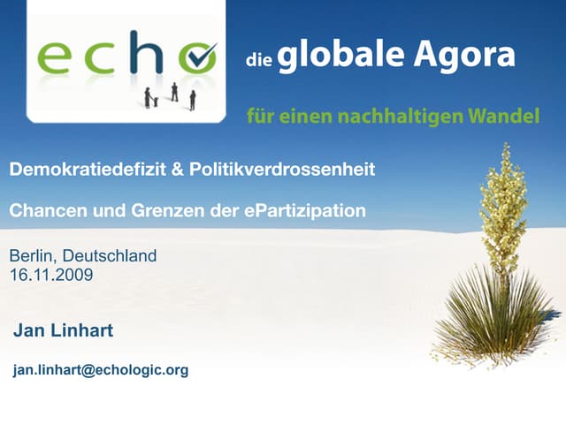 echologic bei Socialbar Berlin