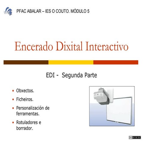 Encerado Dixital Interactivo - Parte II