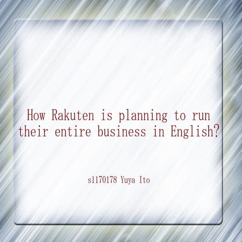 Rakuten