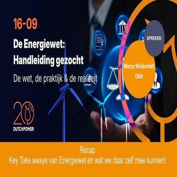 Presenatie RECAP - Marco Wolkenfelt     .