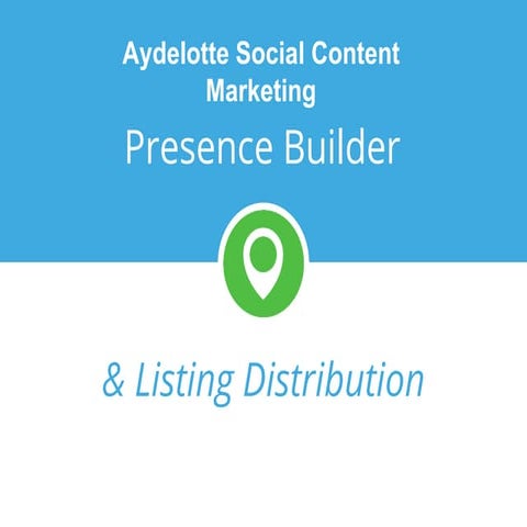 Presence builder   listing distribution