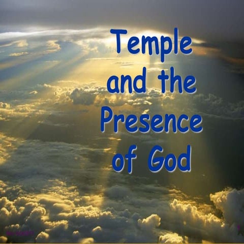 Session 2: Temple and the Presence of God | PPT