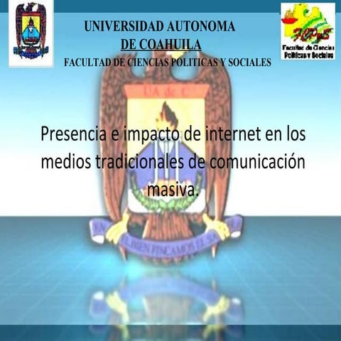 Presencia De Internet En Los Medios