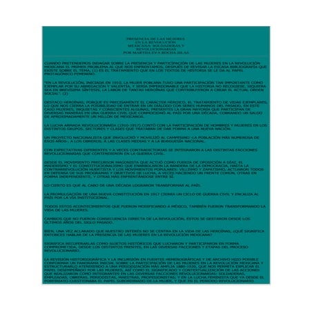 Presencia de las mujeres