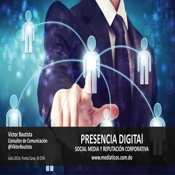 Presencia digital, social media y reputación corporativa
