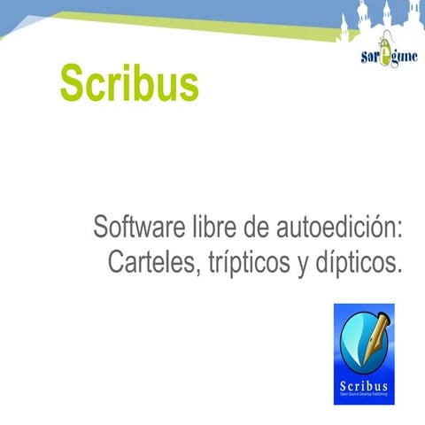 Presentación scribus