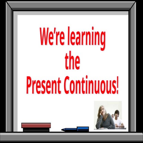 English Presentation Present Continuous Tense