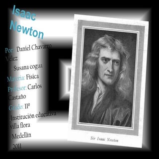 Isaac Newton - Diapositivas.