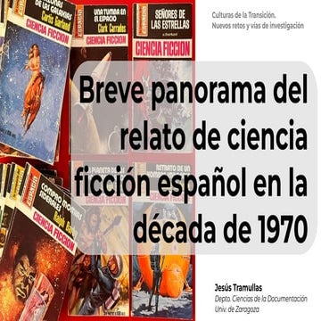Breve panorama del relato de ciencia ficción español en la década de 1970