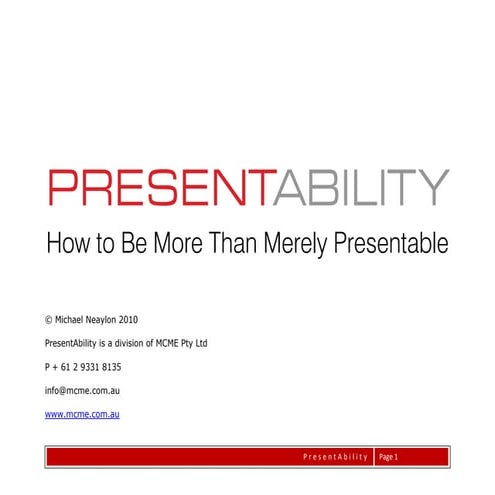 PresentAbility