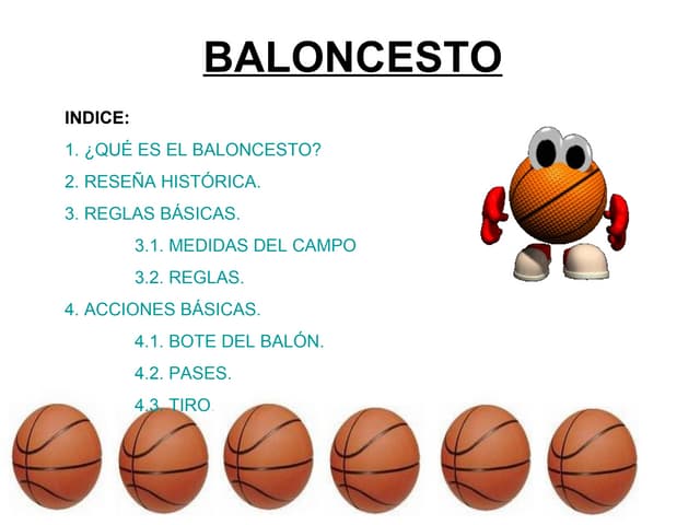 Power point baloncesto