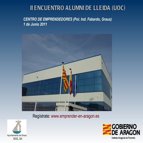 Centro de Emprendedores de Graus. UOC Alumni Lleida