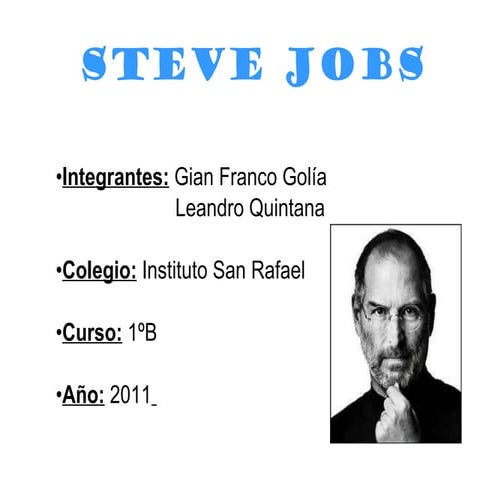 Steve Jobs