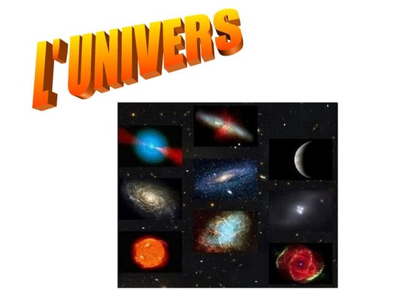 L´origen de l´univers 3 | PPTX