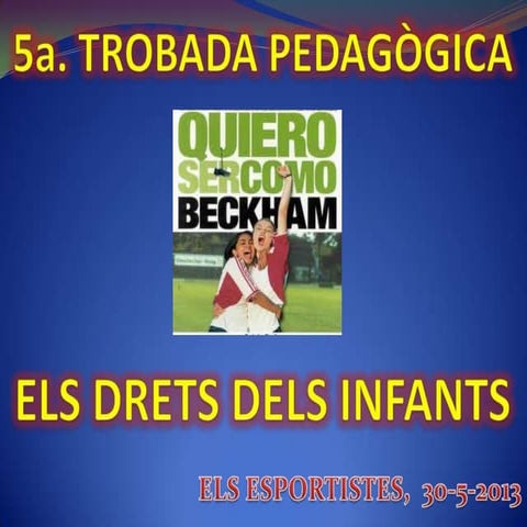 Presentació 5a jornada pedagògica