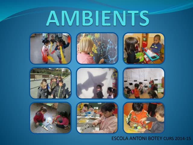 Presentació ambients   claustre