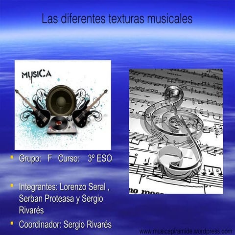 La textura musical