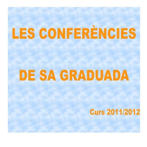 Conferències