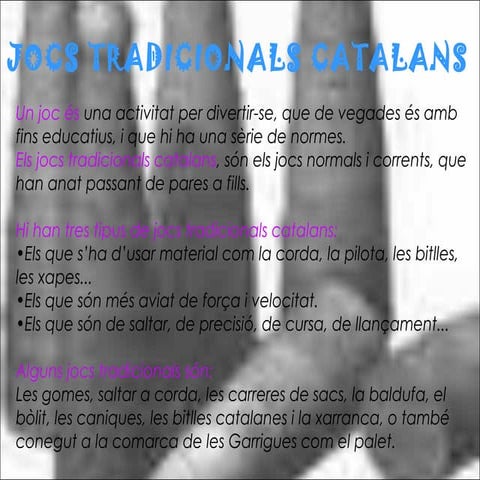 Presentació conferència