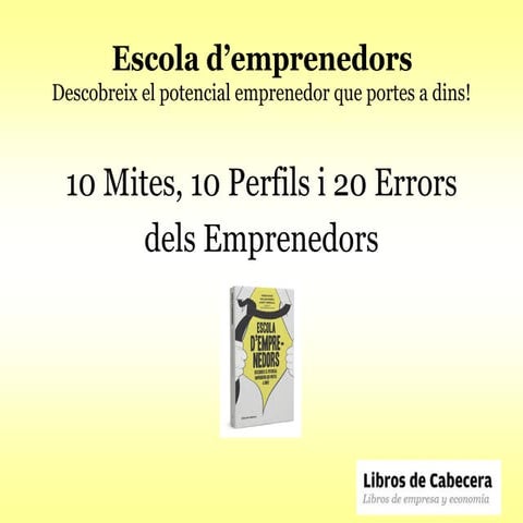 Escola d’emprenedors