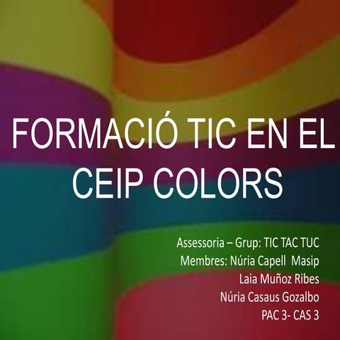 Presentació formacio tic